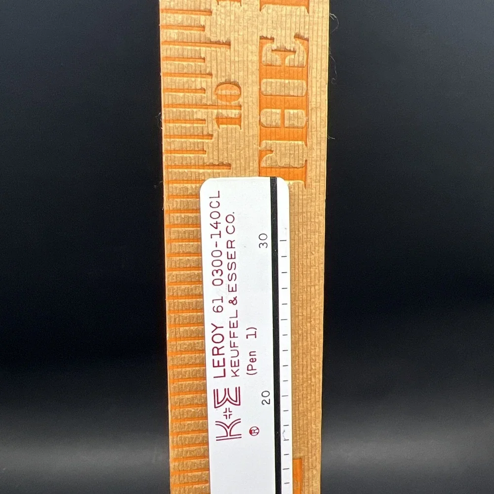 K&E Keuffel & Esser Leroy 61 0300-140CL Lettering Template (Pen 1)